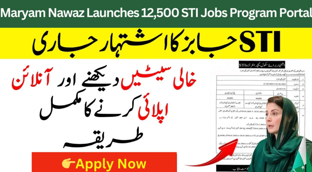 12500 STI School Teaching Jobs